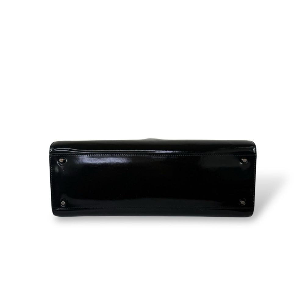 Christian DIOR Black Leather Lady D Tote - Picture 7 of 16